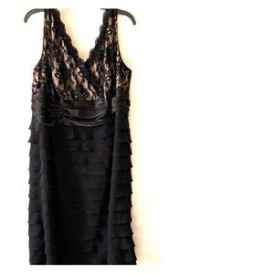 Black cocktail dress by SL fashions